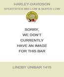 Harley-Davidson Sportster 883 and 1200 Low and Super Low Engine Guard Chaps