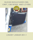 Suzuki Boulevard C90, C90T, C90 BOSS, and LC1500 Intruder Engine Guard Chaps