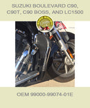 Suzuki Boulevard C90, C90T, C90 BOSS, and LC1500 Intruder Engine Guard Chaps