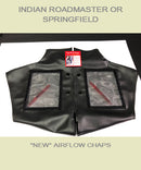 Indian Roadmaster or Springfield with new Airflow soft lowers shown without covers