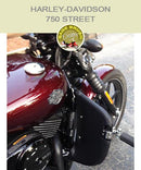 Harley-Davidson 750 Street Engine Guard Chaps in black vinyl