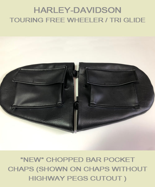 Harley-Davidson Touring Free Wheeler / Tri Glide Chopped Bar Soft Lowers with Pockets