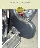 Honda VTX1300R Lindy Multibar with black engine guard chaps