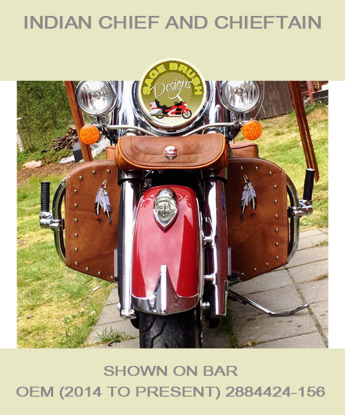 Indian Chief and Chieftain Engine Guard Chaps