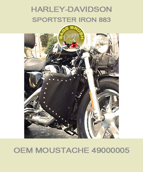 Harley-Davidson Sportster 883, 883 Custom, and Iron 883 Engine Guard Chaps