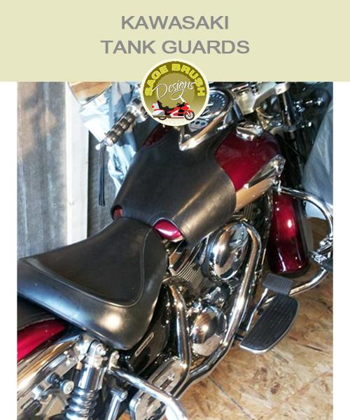 Kawasaki Tank Guards whaletail style