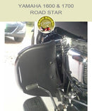 Yamaha 1600 & 1700 Road Star Paladin National Cycle with black engine guard chaps